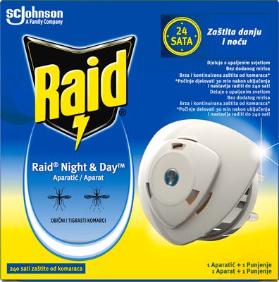 Raid Night&day el. aparatić 24 h