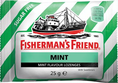 BOMBON FISHERM 25G MINT BEZ ŠEĆERA -24/1-