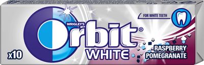 ORBIT WHITE RASPBERRY POMEGRANATE 14g