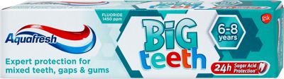 ZUBNA PASTA AQFRESH 50ML KIDS BIG TEETH 6+GOD.