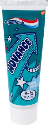 PASTA ZA ZUBE ZA DECU AQUAFRESH ADVANCE 9-12 75ML GSK
