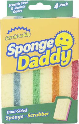 Scrub Daddy ribalica i spužvica, 4 kom.