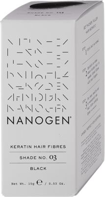 Nanogen poguščivač kose crna 15g