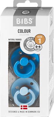 BIBS Colour duda var 0-6mj, plava, 2 kom