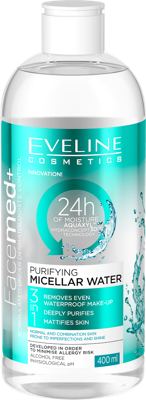 Eveline mic.voda pročišćujuća 3u1 400ml