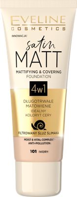 Eveline tekući puder Satin Matt 101