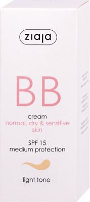 Ziaja BB krema svijetli ton SPF15 50ml
