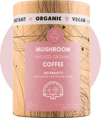 MushroomCups GO BEAUTY inst. kava 10 kom