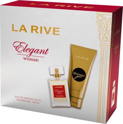 La Rive PP Elegant Woman edp+gel/tuš