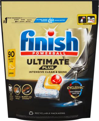 Finish Ultimate PlusAll in 1 Lemon 90kom