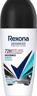 REXONA ROLL ON 50 ML INVISIBLE AQUA