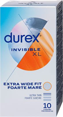 Durex prez. Invisible XL 10 kom. T