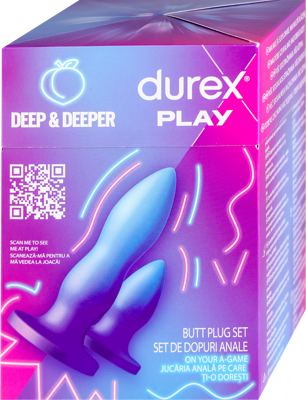 Durex Play plug set Deep&Deep. 2 kom. OS