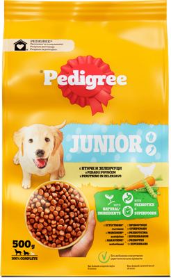 PEDIGRE 500g JUNIOR PERAD/POVRĆE