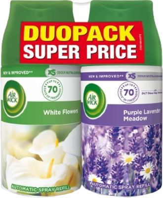 Airwick FM refill Flower i Lav. 2x250 ml