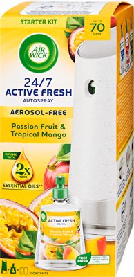 OSVEŽIVAČ VAZDUHA AIRWICK KOMPLET MANGO & PASSION FRUIT 228ML RB