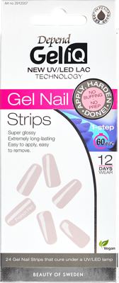 Depend gel iQ UV naljep/nokte French F.