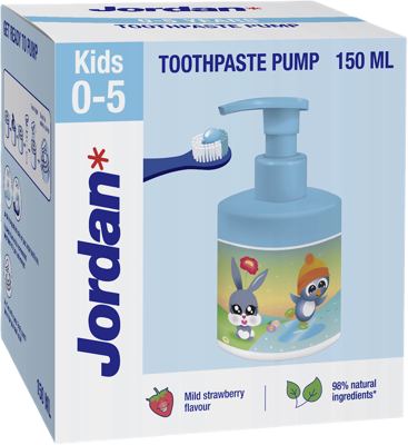 Jordan zub.pasta s pump.Kids 0-5 150 ml