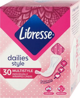 HIG. UL. LIBRESSE DNEV. MULT. 30 kom
