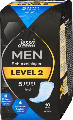 Jessa MEN hig.ulošci sred. inkont.10 kom