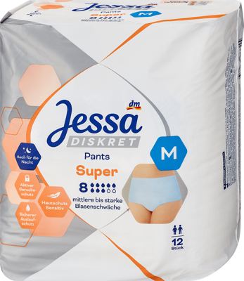 Jessa hig.gaćice za inkont. Super M 12/1