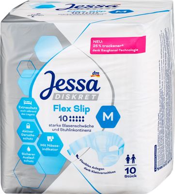Jessa hig.gaćice za inkon. flex M 10 kom