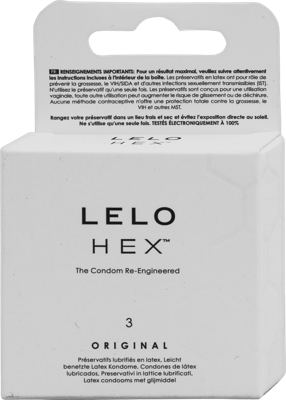 Prezervativi Lelo Hex Original 3kom