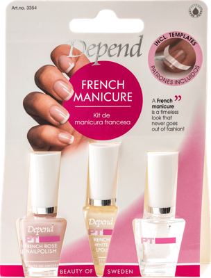 Depend set pink za francusku manikuru