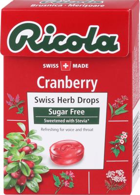 Ricola biljni bomboni brusnica 40 g