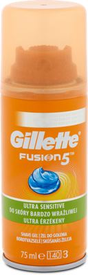 Gillette Fusion5 Ul.Sens.gel za br. 75ml