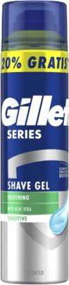 GILLETTE GEL SOOTHING 250 ML