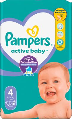 Pampers ab jumbo pack vel.4 70 kom.