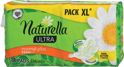 Naturella Ul.normal plus hig.ul.18 kom.
