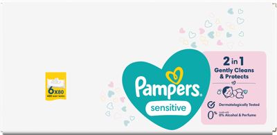 PAMPERS MARAMICE SENSITIVE 6X80 KOM P&G