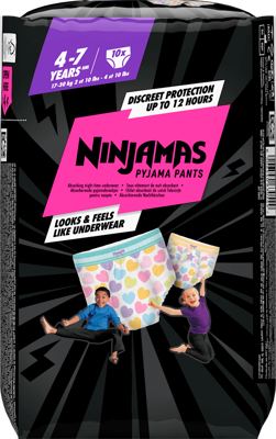 PELENE GAĆICE NINJAMAS 10/1