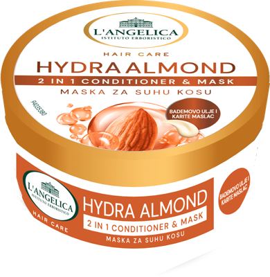 L'Angelica maska Hydra Almond 300 ml