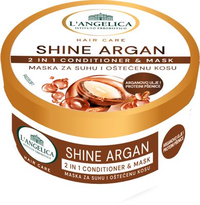 L'Angelica maska Shine Argan 300 ml