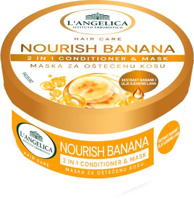 L'Angelica maska Nourish Banana 300 ml