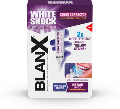 BLANX WHITE SHOCK PURPLE TRETMAN + LED 20 ML