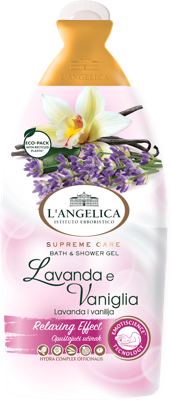 L'Angelica gel/tuš.Lavanda i Van.500 ml