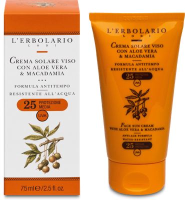L'erbolario SUN kr.za lice a.SPF25 75ml