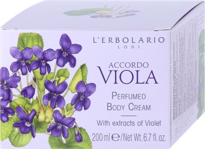L'erbolario Viola krema/tijelo 200 ml