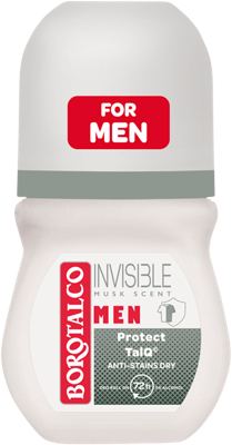 BOROTALCO ROLL ON MEN INVISIBLE 50mL