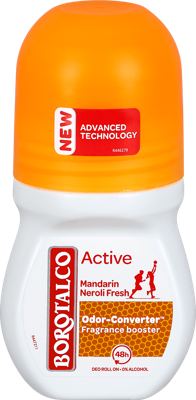 BOROTALCO ROLL ON 50 ML MANDARIN