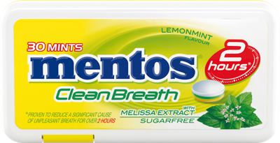 BOMBON MENTOS 21g LEMON MELLISSA