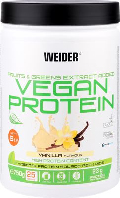 Weider Vegan Protein vanil. 750 g