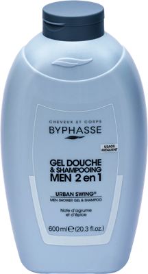 Byphasse men 2u1 tušUrban Swing 600ml