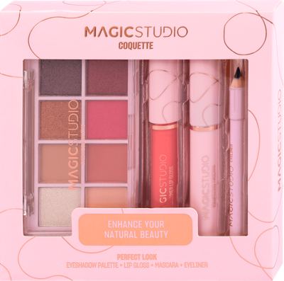 MAGIC STUDIO PP Coquette set oči+sjajilo