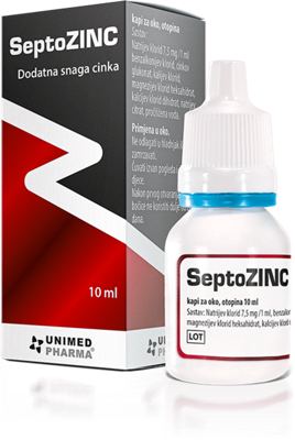 SeptoZINC kapi za oko 10 ml