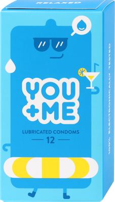 PREZERVATIV YOU&ME LUBRICATED 12/1